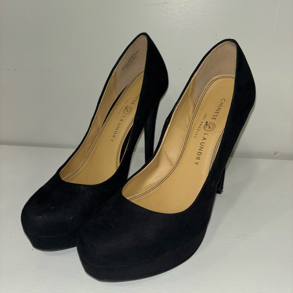 Chinese Laundry Classic Black Heels Womens Size 8.5